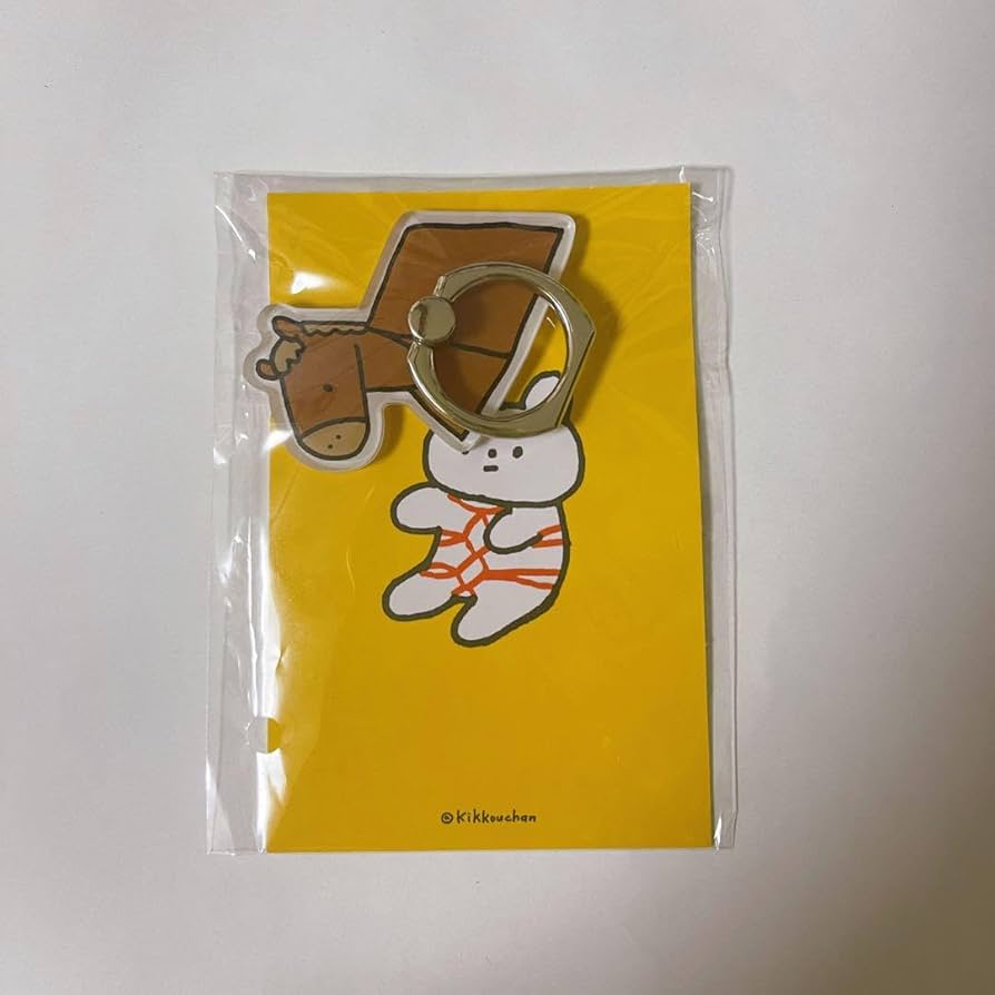 Amazon | きっこうちゃん 三角木馬くん スマホリング | ホールド